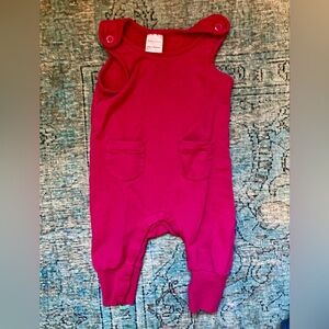 Hanna Andersson Hot Pink Infant Romper